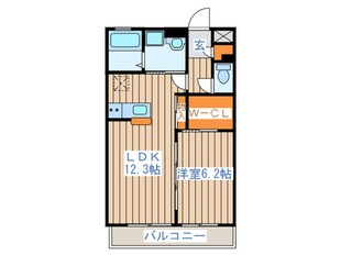 エスパース泉中央の物件間取画像